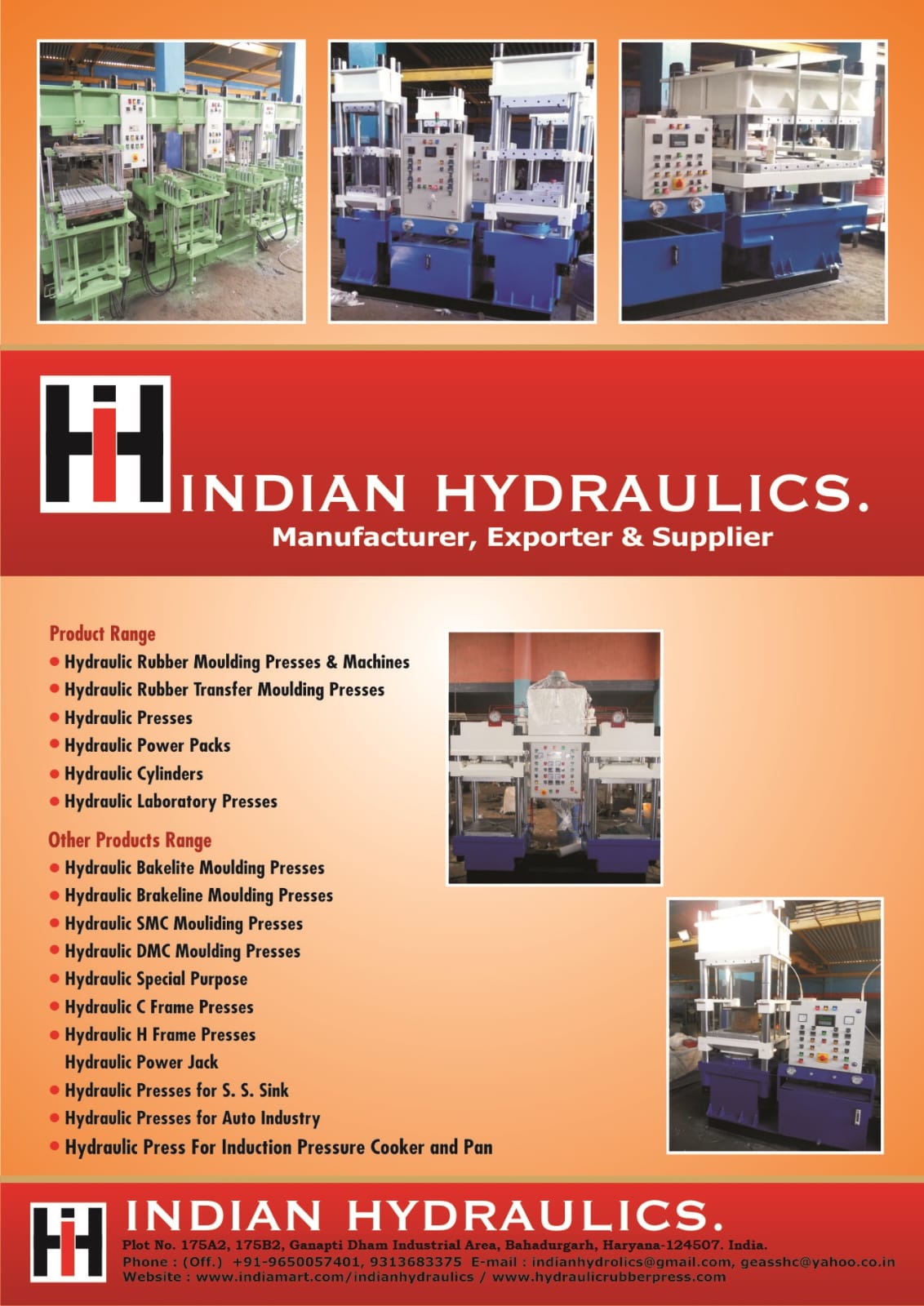 Indian Hydraulics Machinery Preview 2
